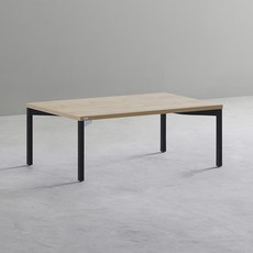 데스커 좌식책상 90cm, 메이플 + 블랙