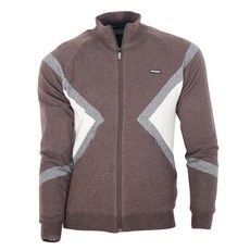 KIM YOUNG JOO SPORTS 男士偏色針織三角色拉鍊套頭衫 COYG6005W9