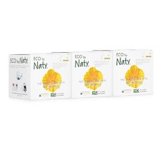 Naty 夜用衛生棉, 10片, 3包, 大型