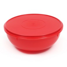 Tupperware 勺碗蓋套組紅色, 1套