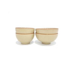 덴비 헤리티지 공기대접 베란다 2인세트, 혼합 색상, 밥공기 2p + 국공기 2p