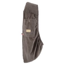 AMYLOVESPET 超輕量擁抱式寵物背帶, 燈芯絨灰色