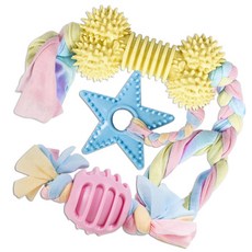 DING DONG PET 粉彩拔河玩具組, 隨機出貨, 1套