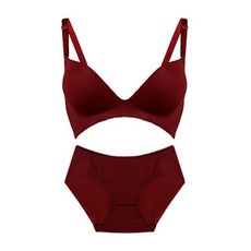 볼리쉬 왕뽕 노와이어 볼륨업 브라팬티세트 1014