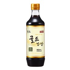 신앙촌 양조 골드간장, 860ml, 1개