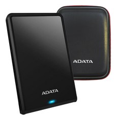 ADATA 威剛 USB轉接線+硬碟保護硬盒+外接式硬碟 HV620S, 4TB, 黑色的