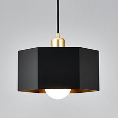 샛별하우스 캐딜 펜던트 조명, 블랙