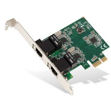Nextu 1G Dual Port Teaming PCI-Express Lan Card 桌上型電腦用, NEXT-3102D EX