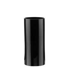 Samho Glass SH15X30 甜美圓形玻璃花瓶 SH15-30BLACK, 黑色