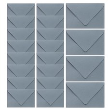 walgadaks 經典明信片信封, 石板藍, 20個