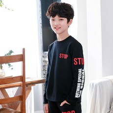 jackid 男童款Stop刷毛圓領T恤