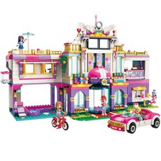 Qman 啟蒙積木 Cherry Holiday Villa Block 944p 2017, 混色