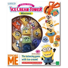 토이트론 해피투게더 미니언즈 아이스크림 쌓기게임, 혼합 색상, 1개