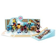 playmobil 摩比人 自行車和滑板店 9402, 1個