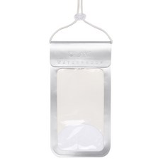 CREAN 軟智能手機防水包 CREAIRWPPSFT, 銀, 1個