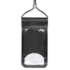 CREAN 軟智能手機防水包 CREAIRWPPSFT, 黑色的, 1個