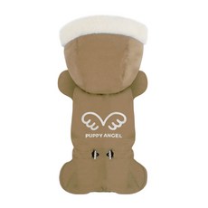 퍼피엔젤 여아용 Signature 날개 패딩 오버롤 OW435, 15 BG, 1개