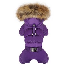 PUPPY ANGEL 寵物 ANGELER Gaufre 連帽鋪棉連身褲 男女通用, OW445 631 PP