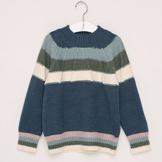 WISHKIDS 孩童多條紋毛衣