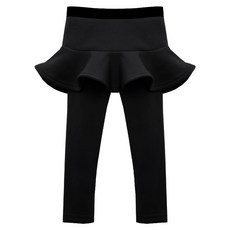 Rorosha 女童貂絨保暖褲裙