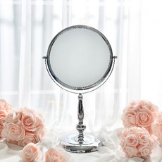 INTODECO 圓形可旋轉雙面桌鏡 TQ-C3423, 混色