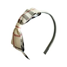 小淑女 女童用 B款 Nova格紋 舒適髮帶