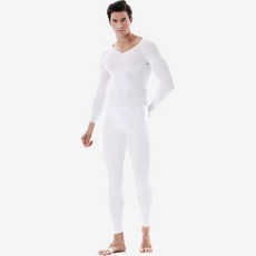 GearX 男士普通冬季 8 V 領內衣上下套裝