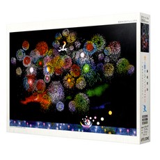 Apple One煙火幻想拼圖 AO1000-697, 1000件, 混色