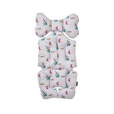 嬰兒車用圖案風格舒適坐墊, 1個, 18號