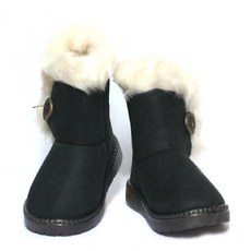 Lelouch 兒童鈕扣羊毛靴