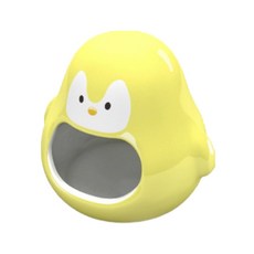 NEWAGE 햄스터 세라믹 펭귄은신처 대 NA-H184, 노랑, 1개