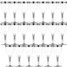 Oz Commerce 塑膠紅酒杯, 240ml, 20個