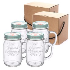 Bormioli ROCCO 梅森杯禮盒組 415ml, 2個