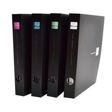 ECO Chungwoon PP 彩色系列 3孔 D型環活頁夾 3cm, 隨機出貨, 4個