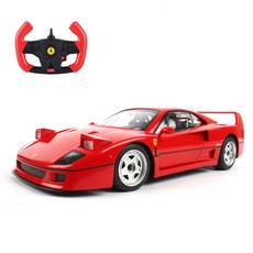 라스타 1/14 페라리 F40 RC자동차, 레드, 1개