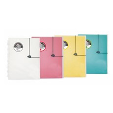 ECO Chungwoon PP彈簧報告文件夾 A4, 隨機出貨, 4個