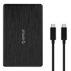 ORICO 奧睿科 外置硬盤 2578C3-G2 + USB 線 2p, 500GB, 黑色的