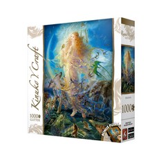 Master Pieces Rhiannon 亮粉拼圖 MP71565, 1000件, 混合顏色, 1個