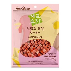 펫츠루트 강아지 셰프요리 간식, 칠면조 순살, 400g, 1개