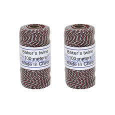 聖誕節麻繩 2入, 混合色, 100m