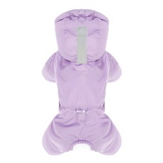 퍼피엔젤 MAGAGIO 스노우 후드 패딩 오버롤 OW453, 520 Purple, 1개