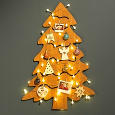 Houseens 聖誕樹木架組合牆樹套裝, 2000號, 高70cm x 底寬48cm