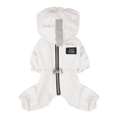 PUPPY ANGEL MAGAGIO 狗狗雨衣連身褲 四腳衣 服飾 OW462, #2 象牙白