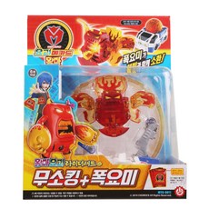요괴메카드 왕마요괴 라이더 무소킹 + 폭요미 로봇장난감 세트, 혼합 색상, 1개