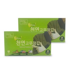 YoriGrida 料理橡膠手套 M號, 10片, 2個