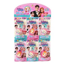 HEY JINI Lucky Kangi Melody 玩具手錶 2 件 x 3 件套, 藍色, 粉色