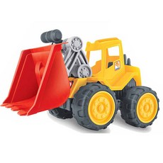 智慧型裝載機重型工程操作玩具, 黑色 + 黃色 + 紅色