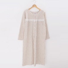 櫻桃圖案孕婦連身裙