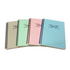 OXFORD SPU塗層週計畫本 B5 80張 萬年曆日誌 4入組, 隨機出貨, 1套