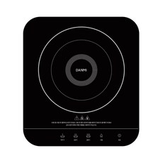 danmi 迷你IH電磁爐, DA-IN02mini（黑色）, 一般型